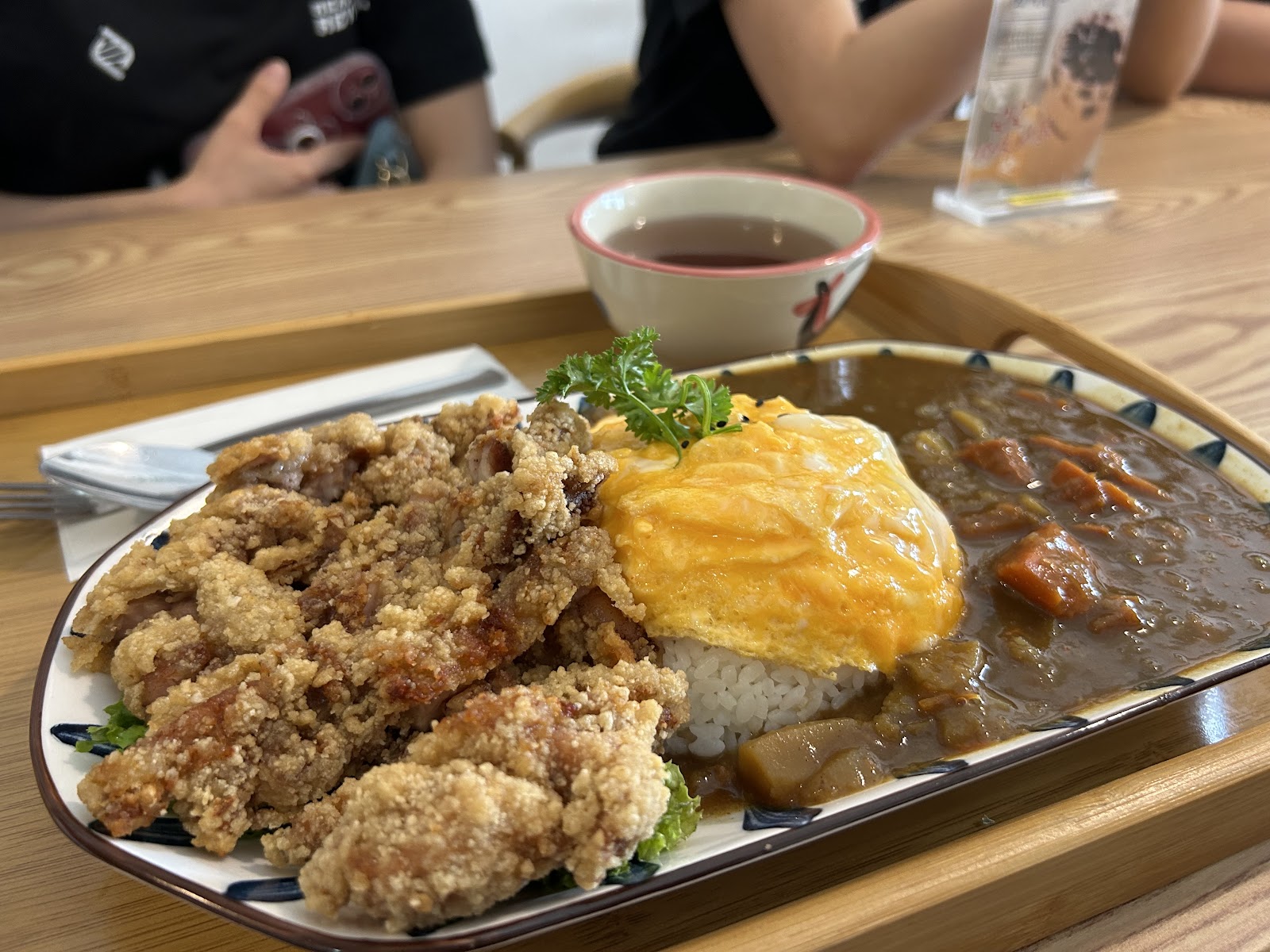 老屋脆炸雞排飯 House Crispy Chicken Chop Rice Set