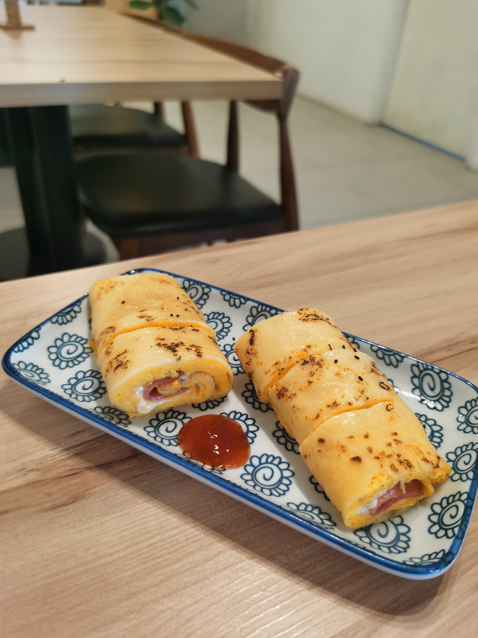 起司火腿蛋餅 Cheese Ham Egg Crepe